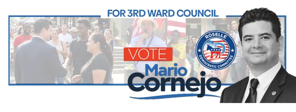 Mario Cornejo community leader Roselle NJ portrait headshot